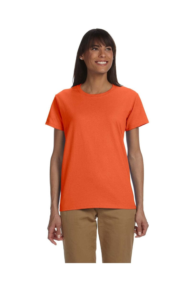 Gildan T-Shirts XS / Orange Gildan G200L: Ladies' Ultra Cotton® 6 oz. T-Shirt