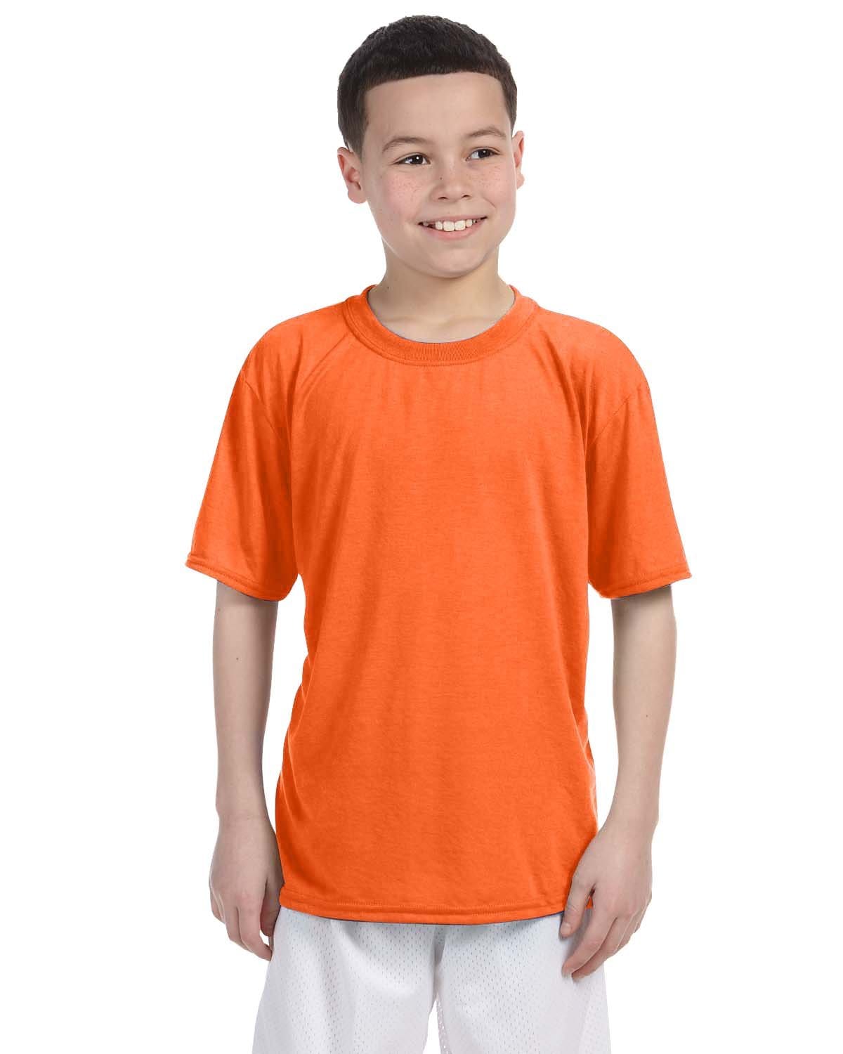 Gildan T-Shirts XS / Orange Gildan G420B: Youth Performance T-Shirt