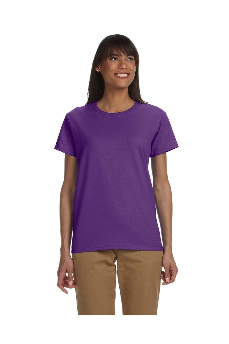 Gildan T-Shirts XS / Purple Gildan G200L: Ladies' Ultra Cotton® 6 oz. T-Shirt