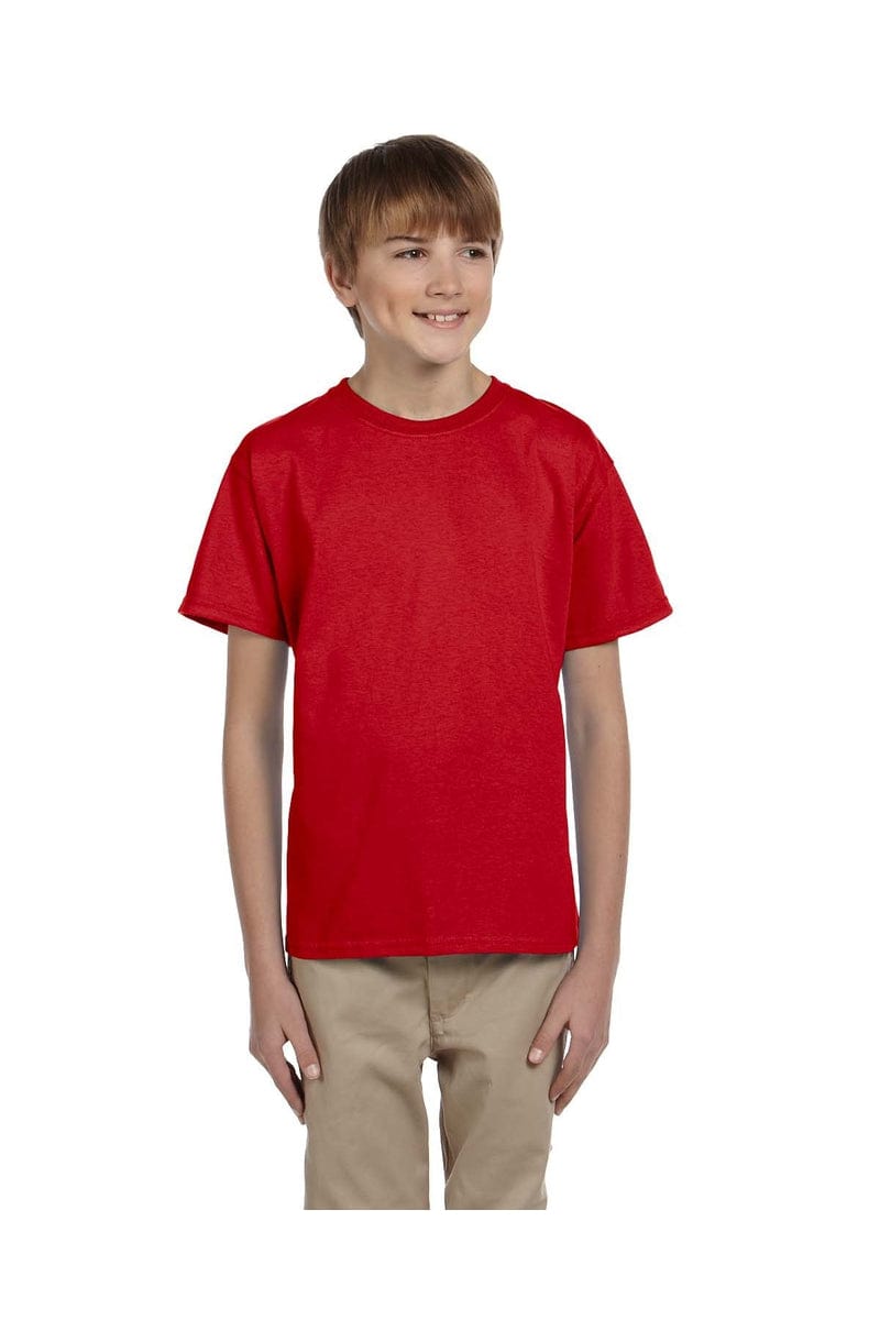 Gildan T-Shirts XS / Red Gildan G200B: Youth Ultra Cotton® 6 oz. T-Shirt