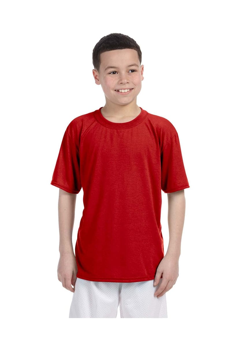Gildan T-Shirts XS / Red Gildan G420B: Youth Performance T-Shirt