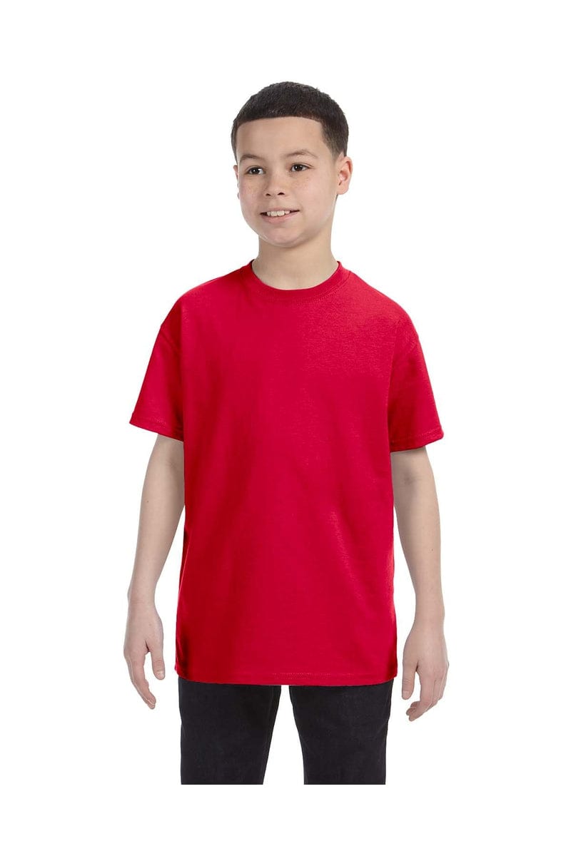 Gildan T-Shirts XS / Red Gildan G500B: Youth 5.3 oz. T-Shirt