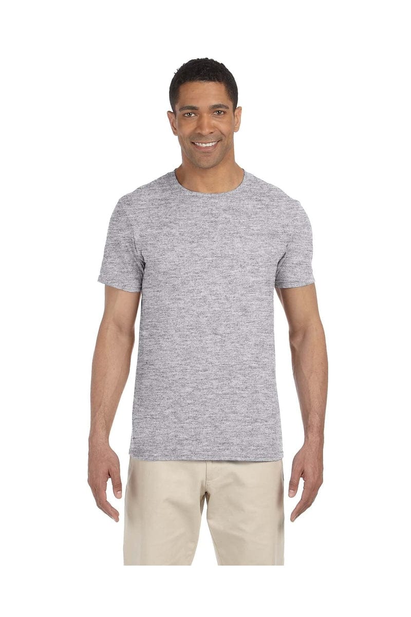Gildan T-Shirts XS / Rs Sport Grey Gildan G640: Adult Softstyle® 4.5 oz. T-Shirt