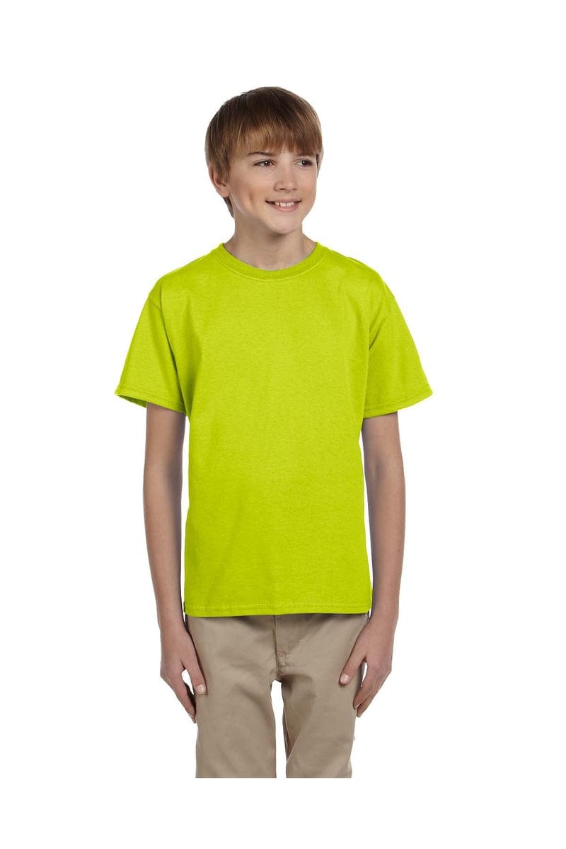 Gildan T-Shirts XS / Safety Green Gildan G200B: Youth Ultra Cotton® 6 oz. T-Shirt