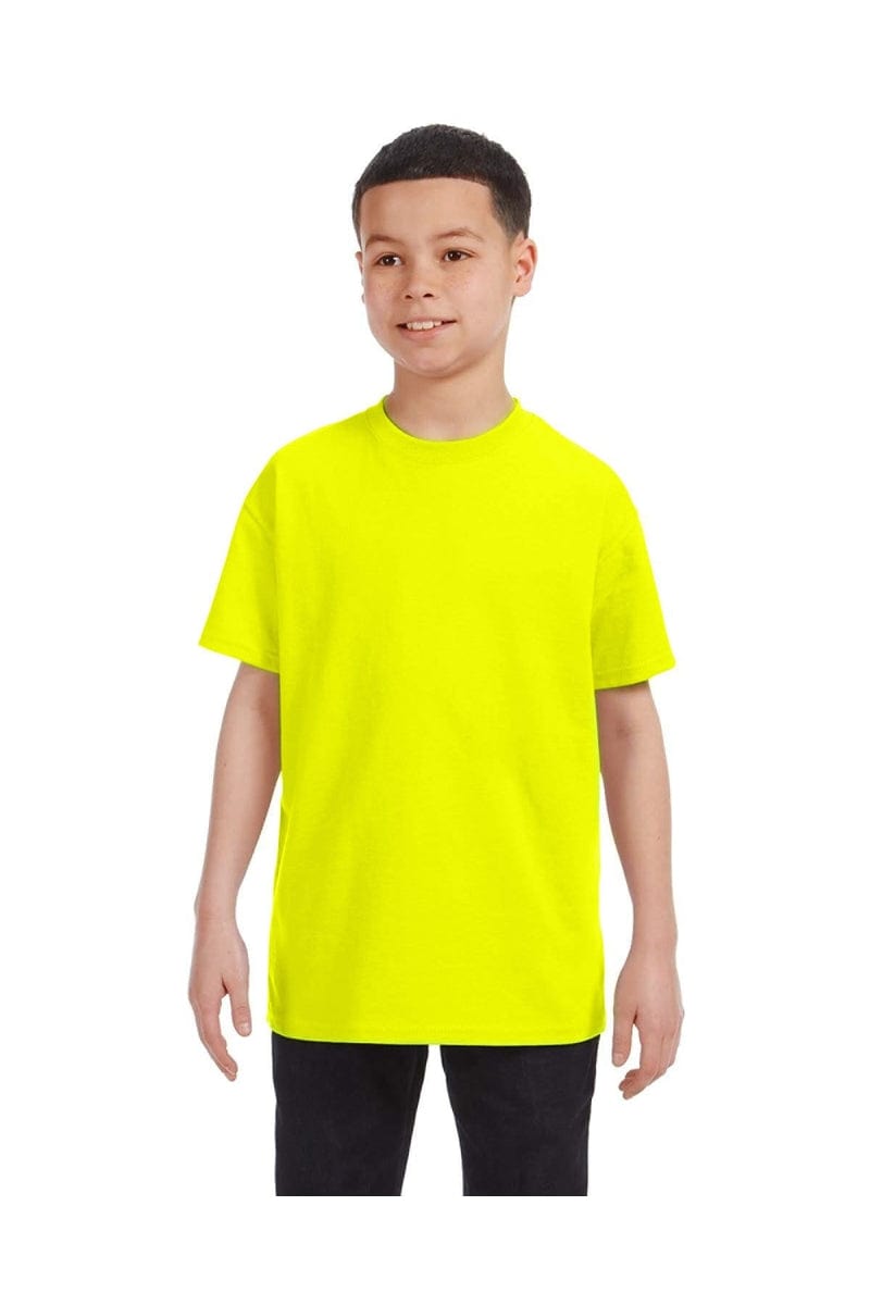 Gildan T-Shirts XS / Safety Green Gildan G500B: Youth 5.3 oz. T-Shirt