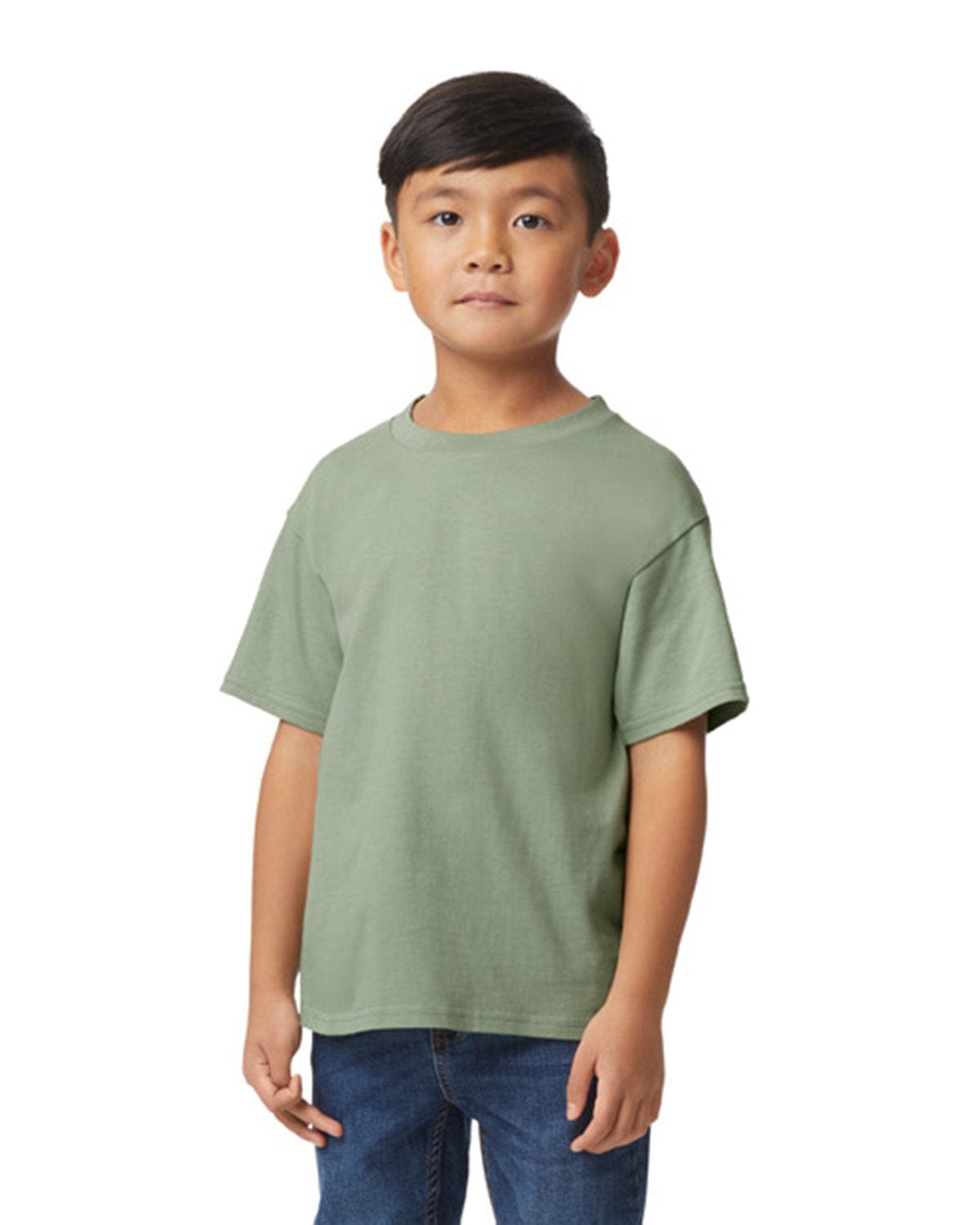 Gildan T-Shirts XS / Sage Gildan G650B: Youth Softstyle Midweight T-Shirt