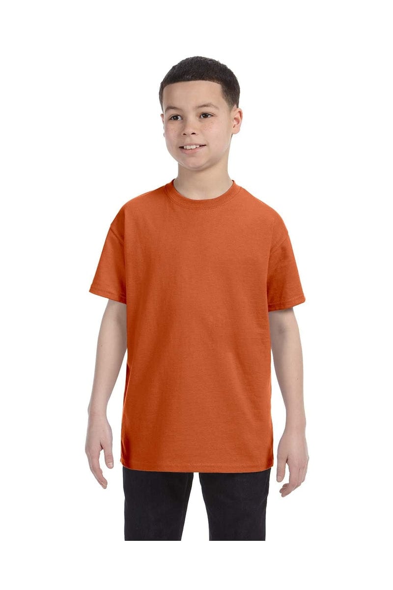 Gildan T-Shirts XS / T Orange Gildan G500B: Youth 5.3 oz. T-Shirt