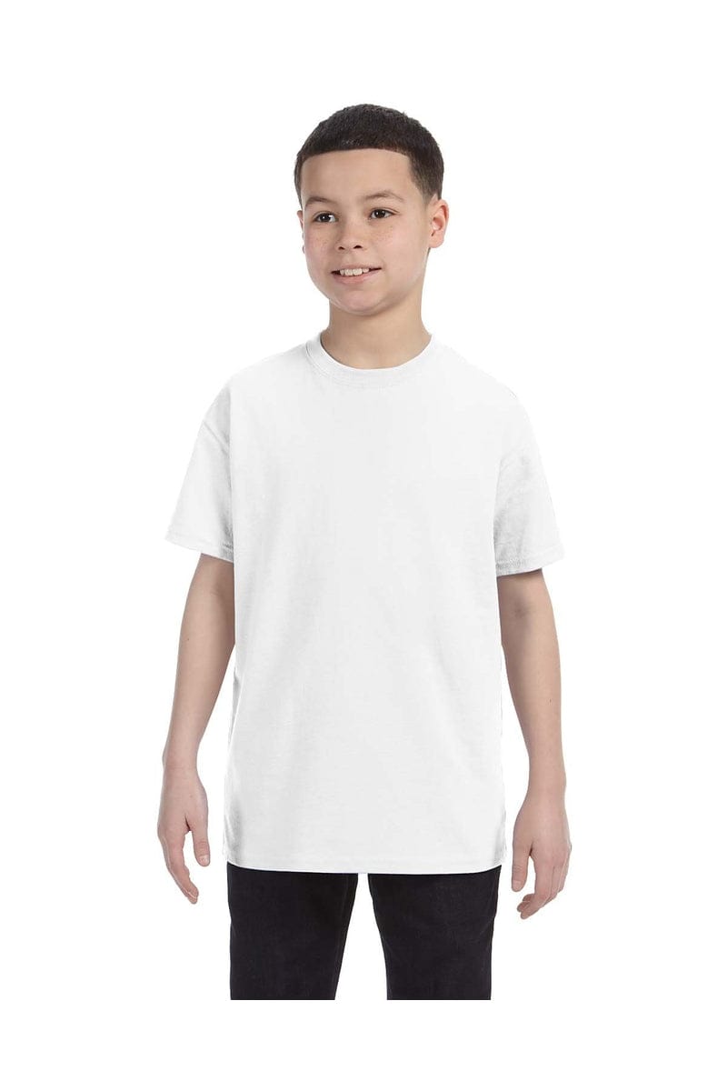 Gildan T-Shirts XS / White Gildan G500B: Youth 5.3 oz. T-Shirt