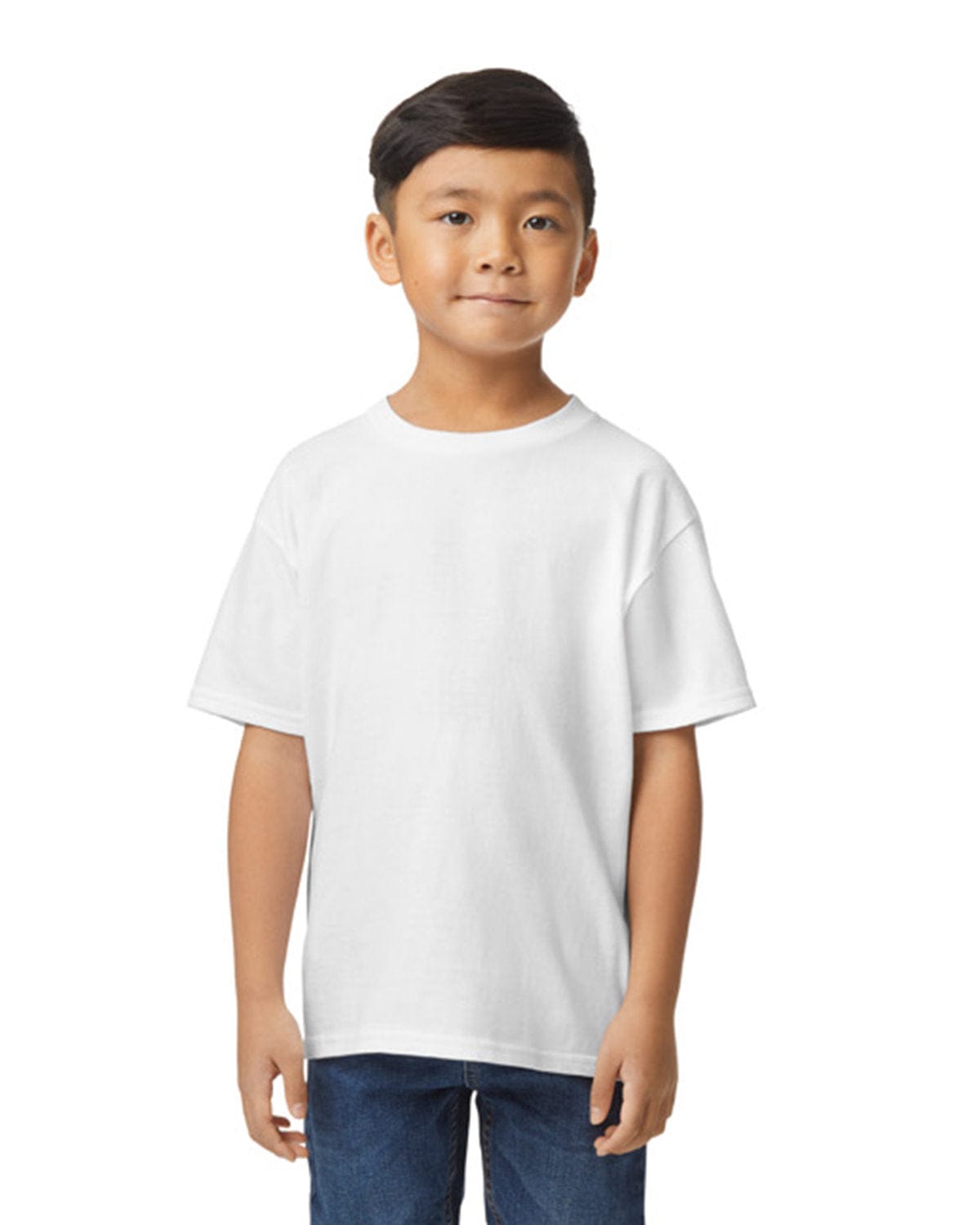 Gildan T-Shirts XS / White Gildan G650B: Youth Softstyle Midweight T-Shirt