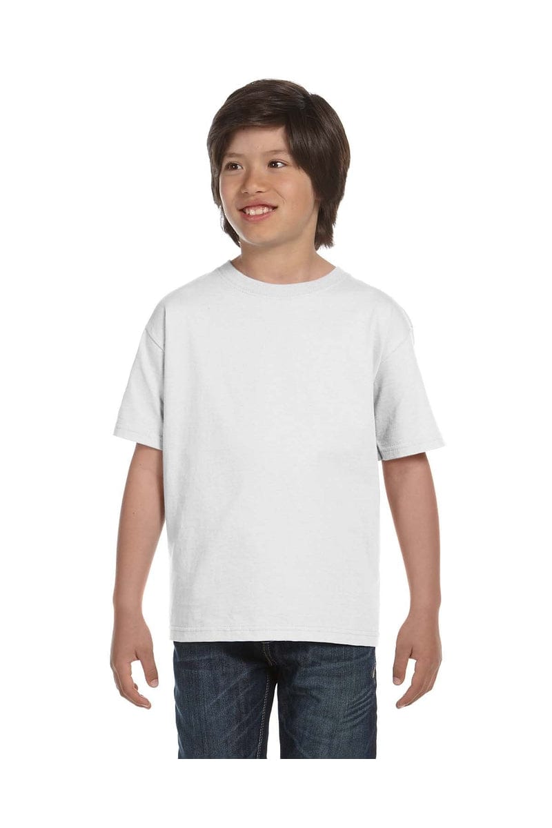 Gildan T-Shirts XS / White Gildan G800B: Youth 5.5 oz., 50/50 T-Shirt