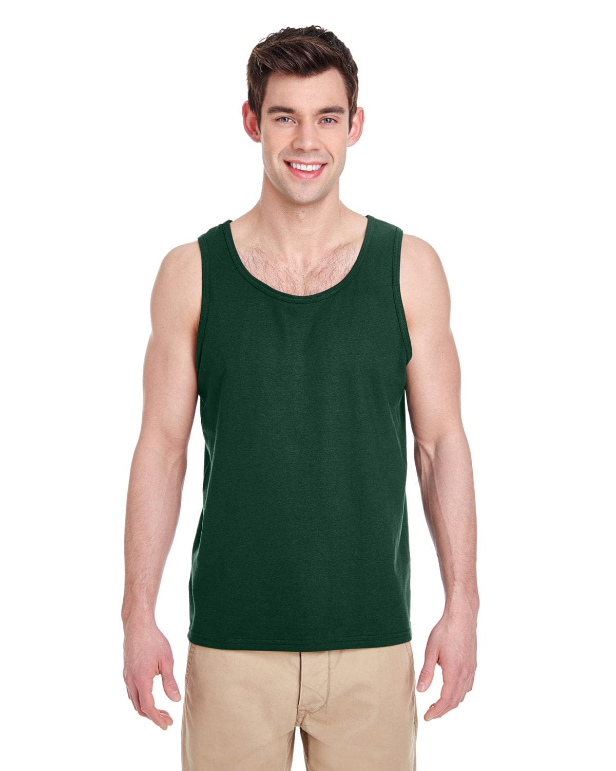 Gildan Tank Tops S / Forest Green Gildan Heavy Cotton: G520
