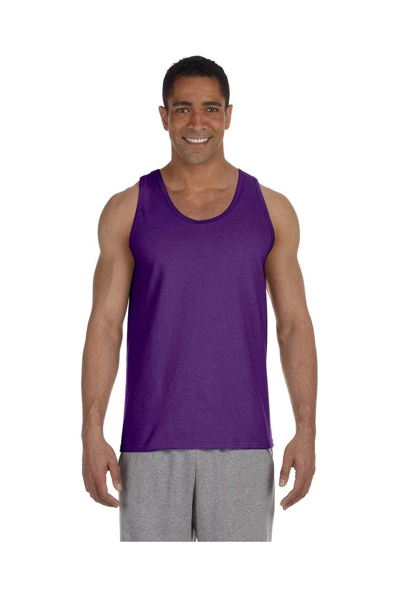 Gildan Tank Tops S / Purple Gildan G220: Ultra Cotton Tank Top