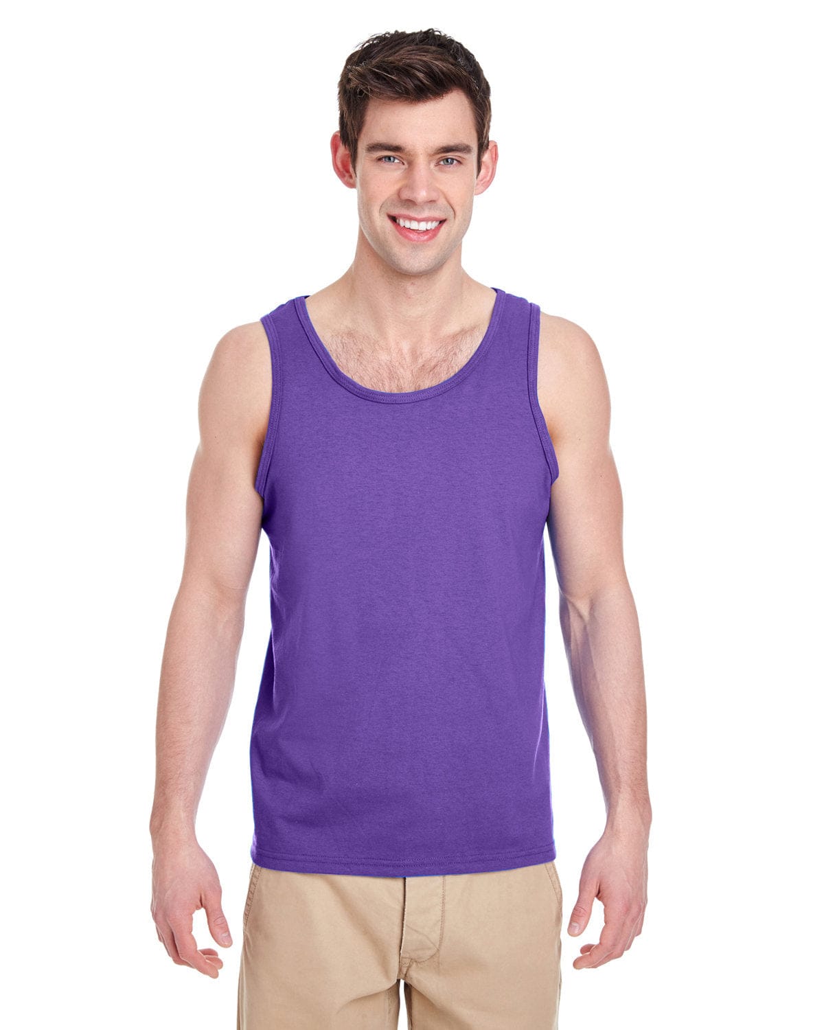 Gildan Tank Tops S / Purple Gildan Heavy Cotton: G520