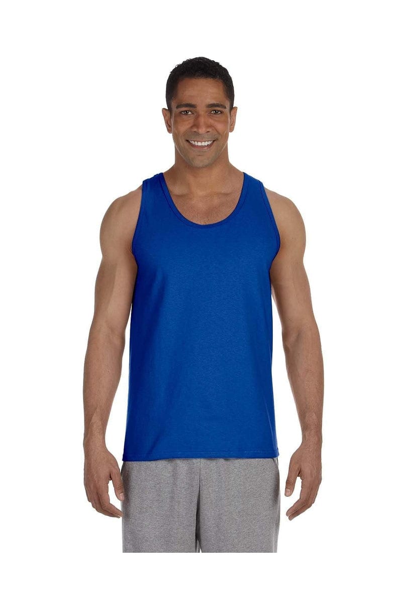 Gildan Tank Tops S / Royal Gildan G220: Ultra Cotton Tank Top