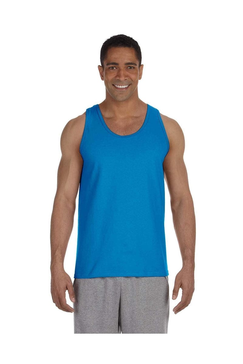 Gildan Tank Tops S / Sapphire Gildan G220: Ultra Cotton Tank Top