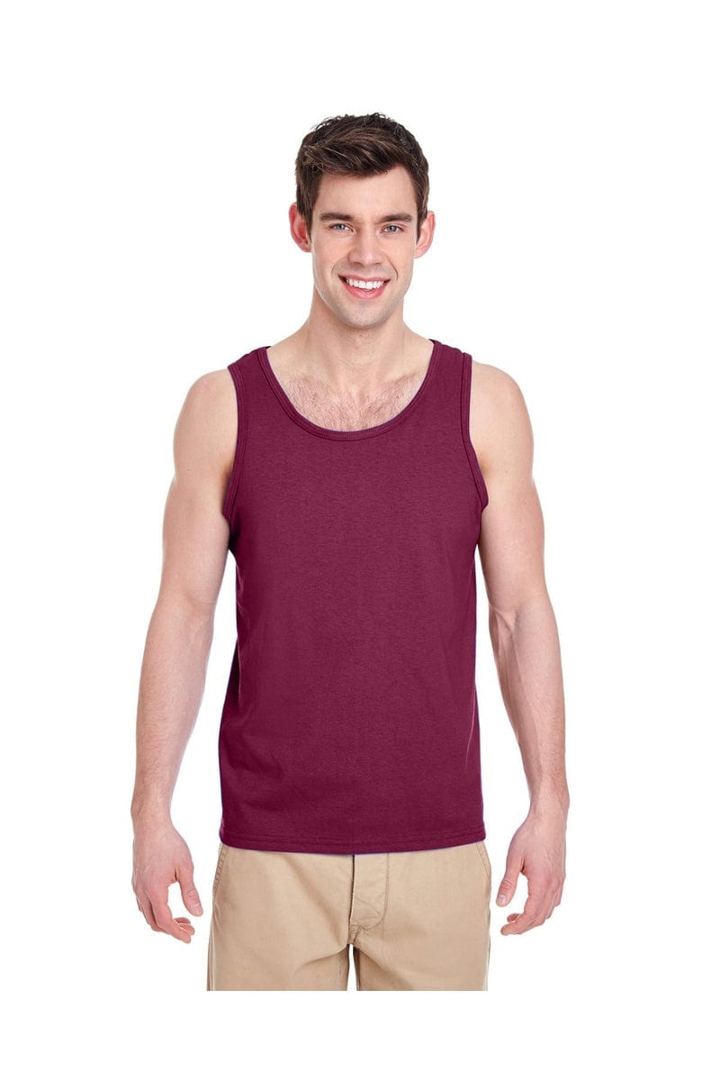 Gildan Tank Tops XS / Maroon Gildan Heavy Cotton: G520