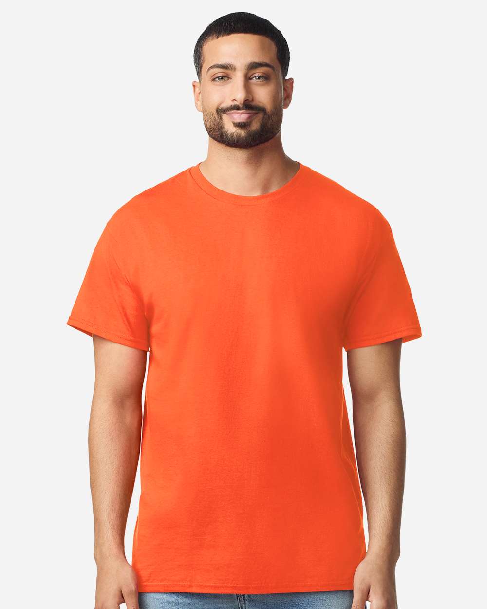 Gildan XS / Orange Gildan 3000 Unisex Light Cotton T-Shirt