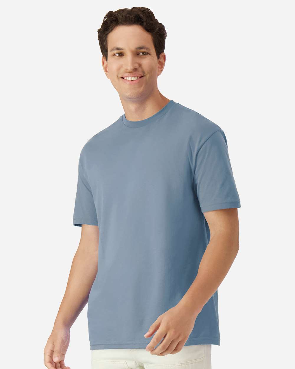 Gildan XS / Stone Blue Gildan 3000 Unisex Light Cotton T-Shirt