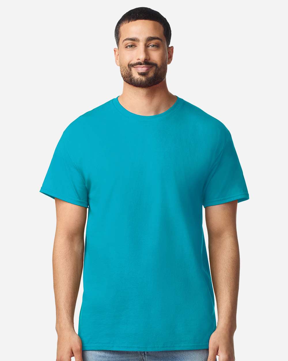 Gildan XS / Tropical Blue Gildan 3000 Unisex Light Cotton T-Shirt