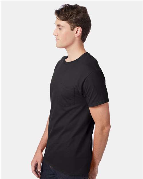 Hanes 152 Hanes 5590: Men's Authentic Pocket T-Shirt