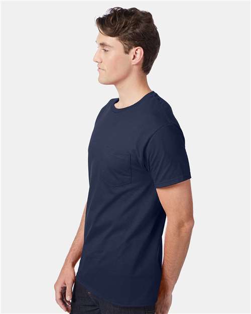 Hanes 152 Hanes 5590: Men's Authentic Pocket T-Shirt