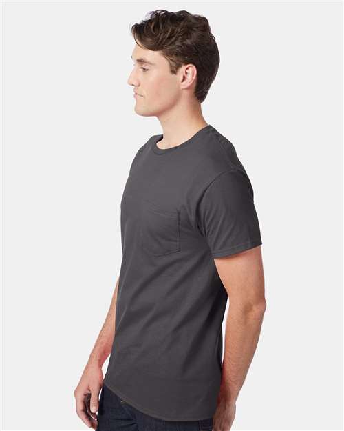 Hanes 152 Hanes 5590: Men's Authentic Pocket T-Shirt