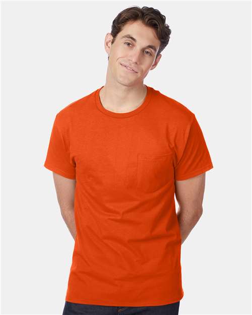 Hanes 152 Hanes 5590: Men's Authentic Pocket T-Shirt