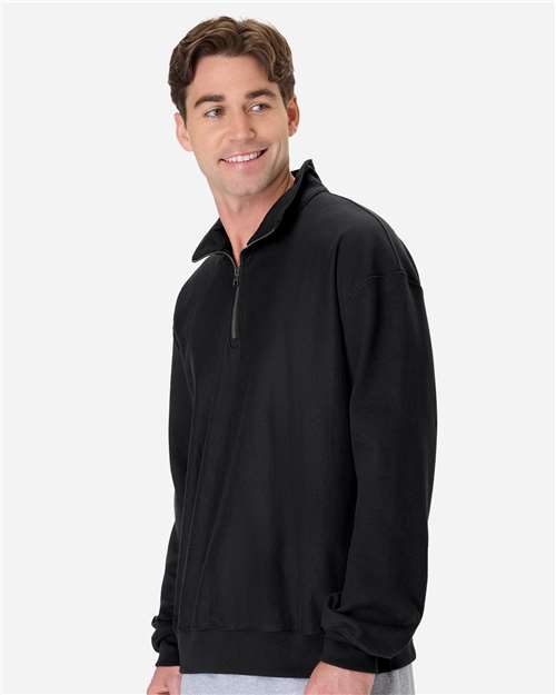 Hanes 16228 Hanes OG900: Men's Premium Heavyweight Quarter-Zip Sweatshirt