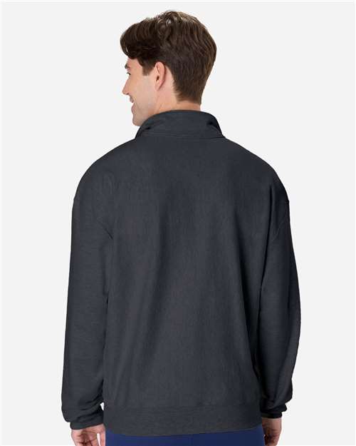 Hanes 16228 Hanes OG900: Men's Premium Heavyweight Quarter-Zip Sweatshirt