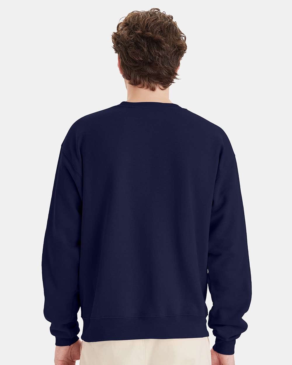 Hanes Fleece - Core - Crew Hanes P160 Unisex EcoSmart® Crewneck Sweatshirt