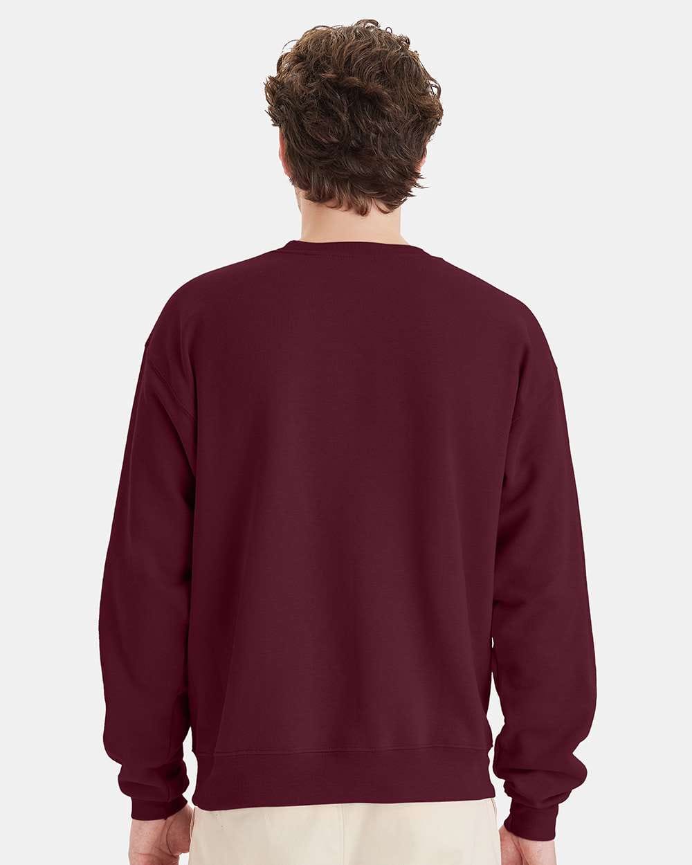 Hanes Fleece - Core - Crew Hanes P160 Unisex EcoSmart® Crewneck Sweatshirt