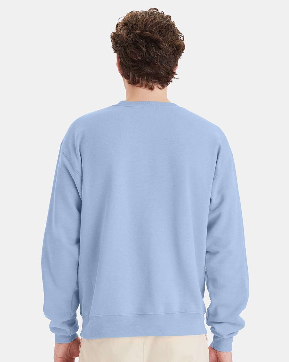 Hanes Fleece - Core - Crew Hanes P160 Unisex EcoSmart® Crewneck Sweatshirt