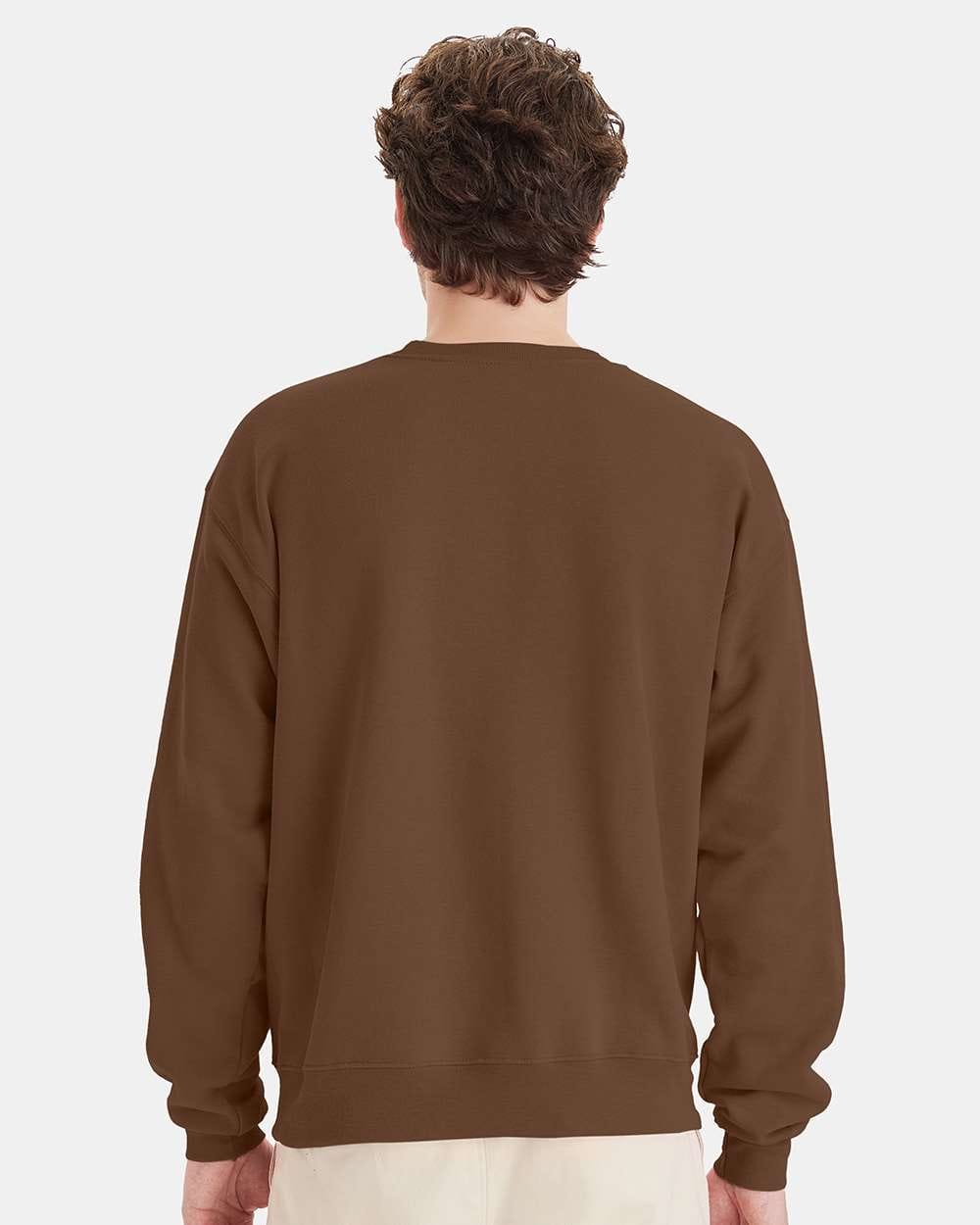 Hanes Fleece - Core - Crew Hanes P160 Unisex EcoSmart® Crewneck Sweatshirt