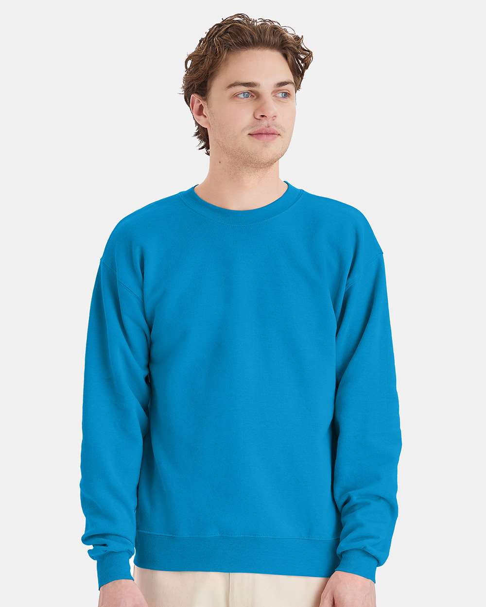 Hanes Fleece - Core - Crew Hanes P160 Unisex EcoSmart® Crewneck Sweatshirt