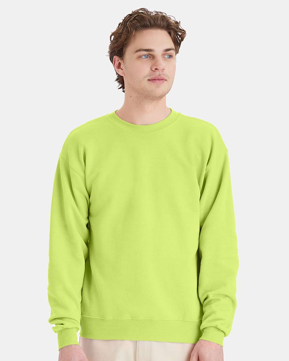 Hanes Fleece - Core - Crew Hanes P160 Unisex EcoSmart® Crewneck Sweatshirt