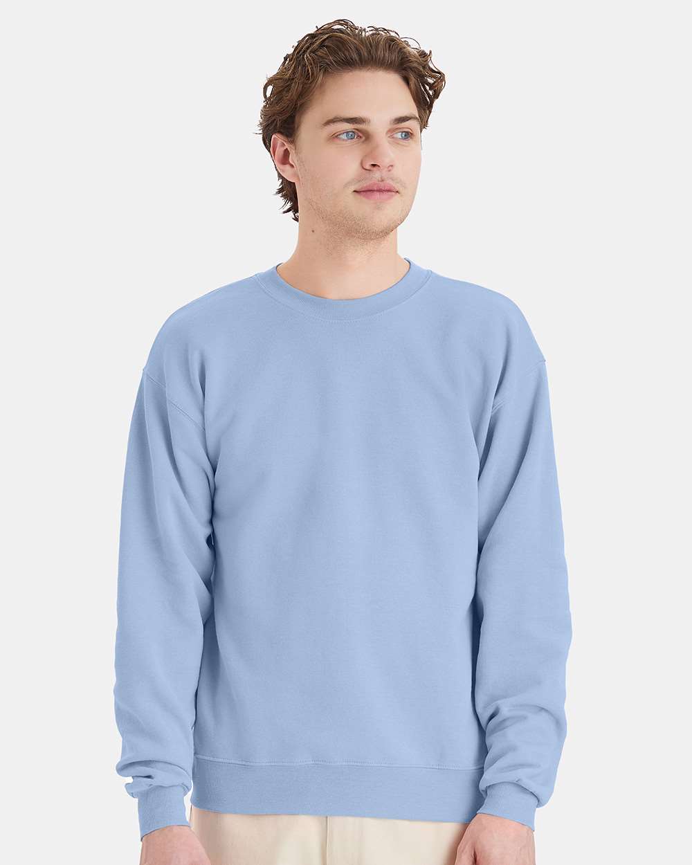 Hanes Fleece - Core - Crew Hanes P160 Unisex EcoSmart® Crewneck Sweatshirt