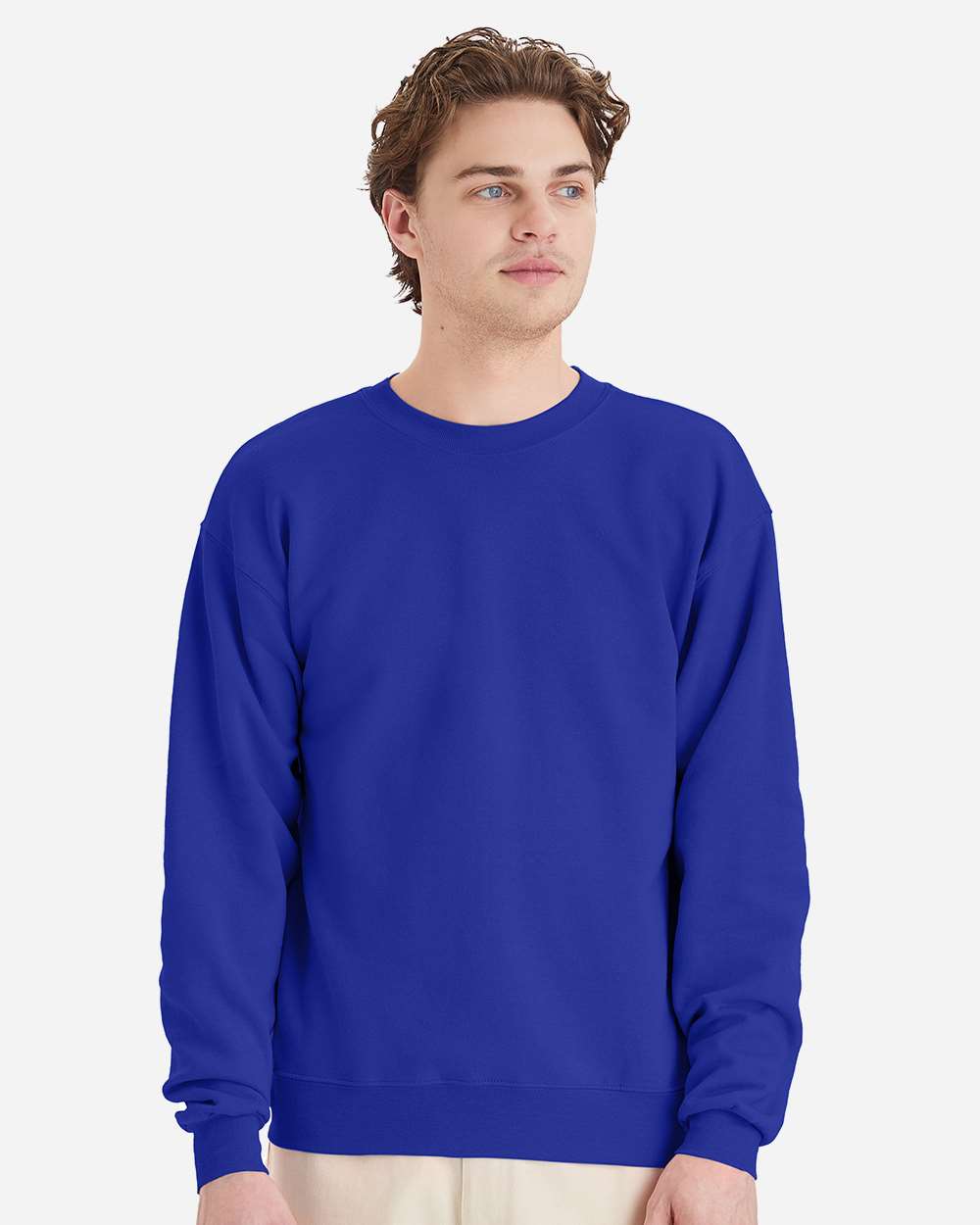 Hanes Fleece - Core - Crew Hanes P160 Unisex EcoSmart® Crewneck Sweatshirt