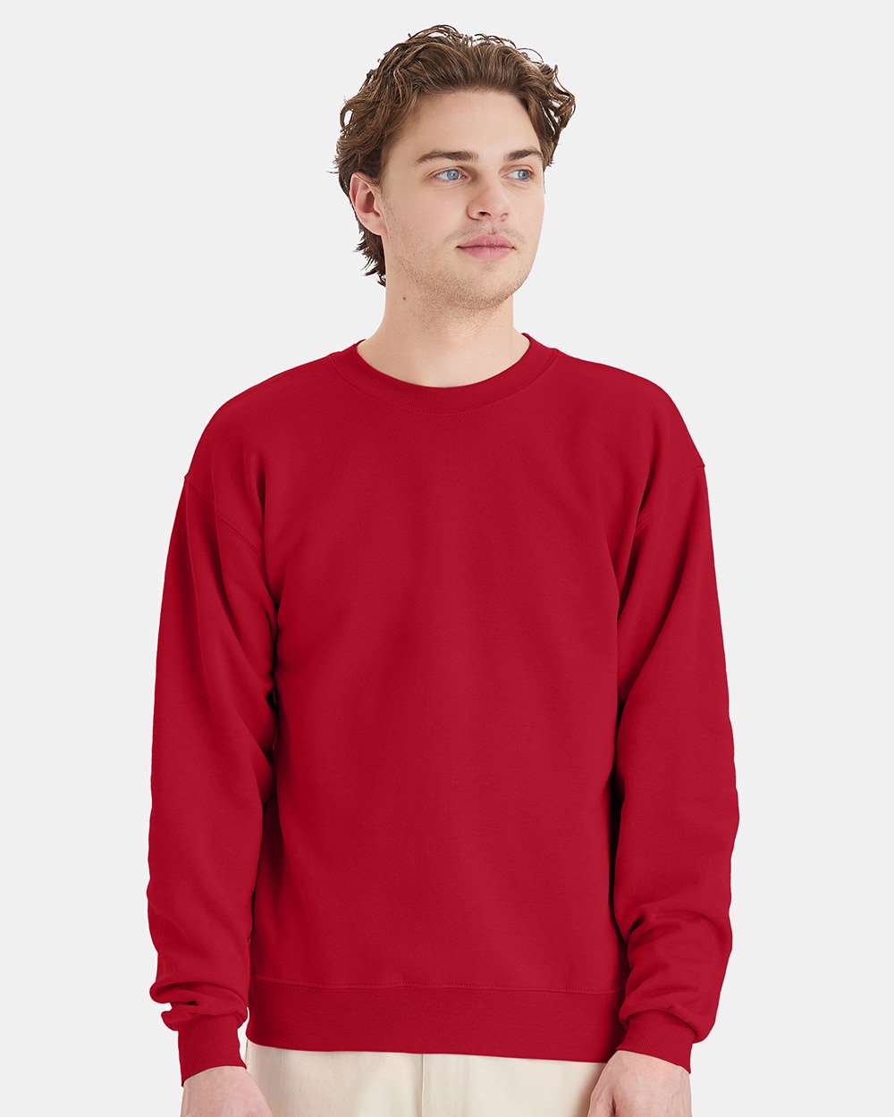 Hanes Fleece - Core - Crew Hanes P160 Unisex EcoSmart® Crewneck Sweatshirt