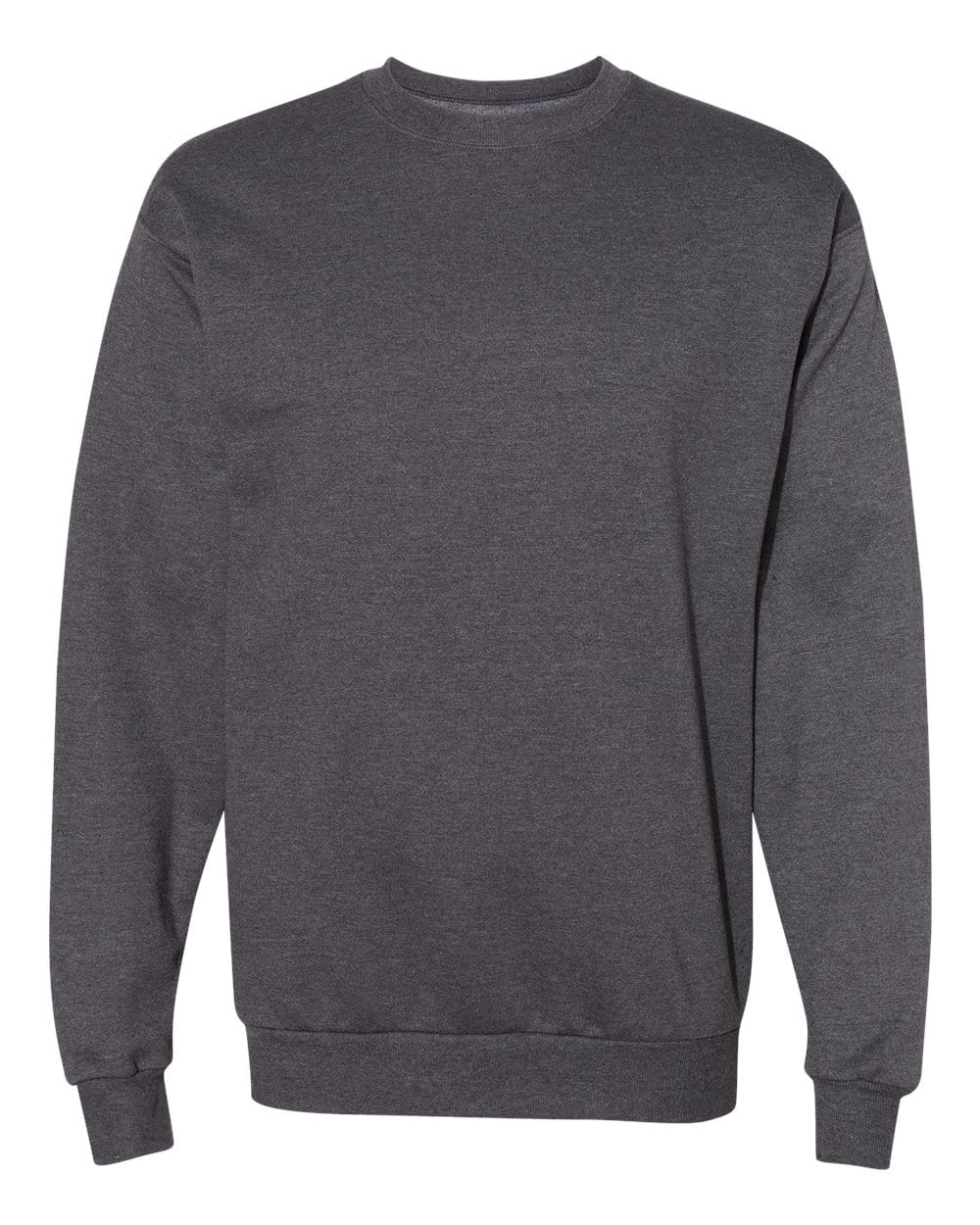 Hanes Fleece - Core - Crew S / Charcoal Heather Hanes P160 Unisex EcoSmart® Crewneck Sweatshirt