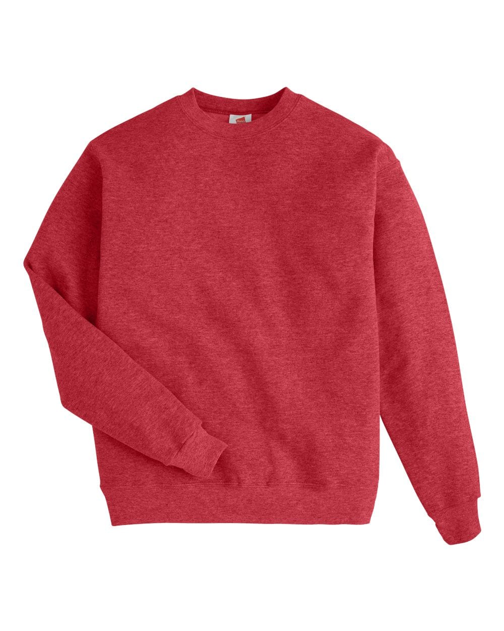 Hanes Fleece - Core - Crew S / Heather Red Hanes P160 Unisex EcoSmart® Crewneck Sweatshirt
