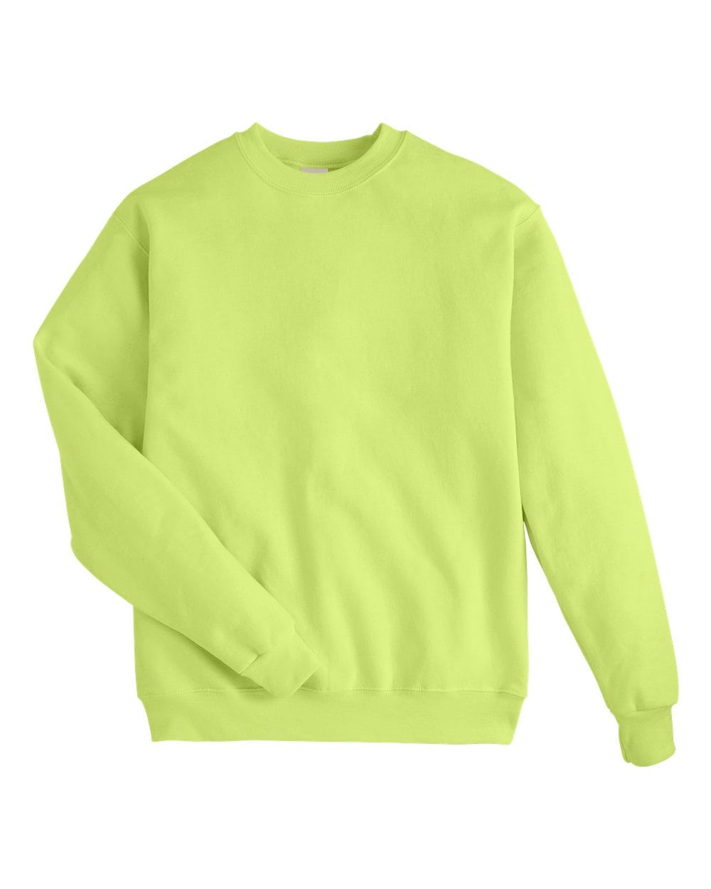 Hanes Fleece - Core - Crew S / Safety Green Hanes P160 Unisex EcoSmart® Crewneck Sweatshirt