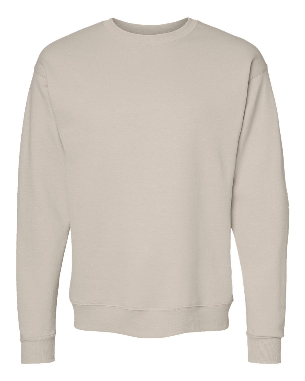 Hanes Fleece - Core - Crew S / Sand Hanes P160 Unisex EcoSmart® Crewneck Sweatshirt