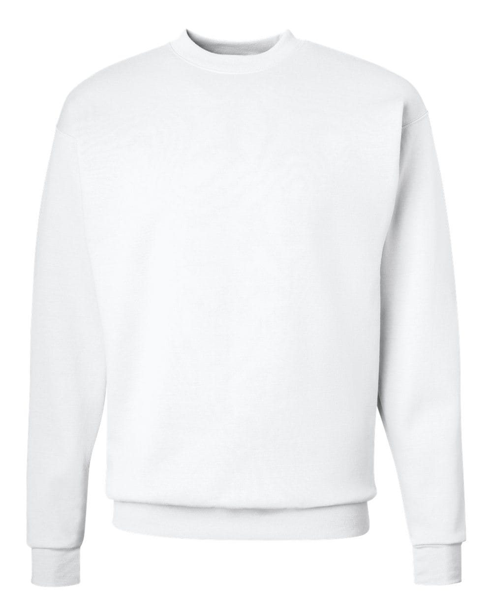 Hanes Fleece - Core - Crew S / White Hanes P160 Unisex EcoSmart® Crewneck Sweatshirt