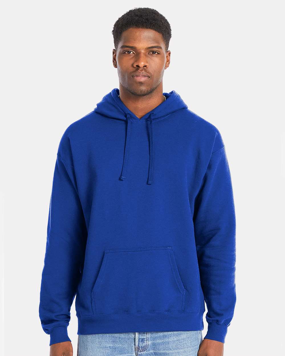 Hanes Fleece - Core - Hood 3XL / Deep Royal Hanes RS170 Unisex Perfect Sweats Hooded Sweatshirt