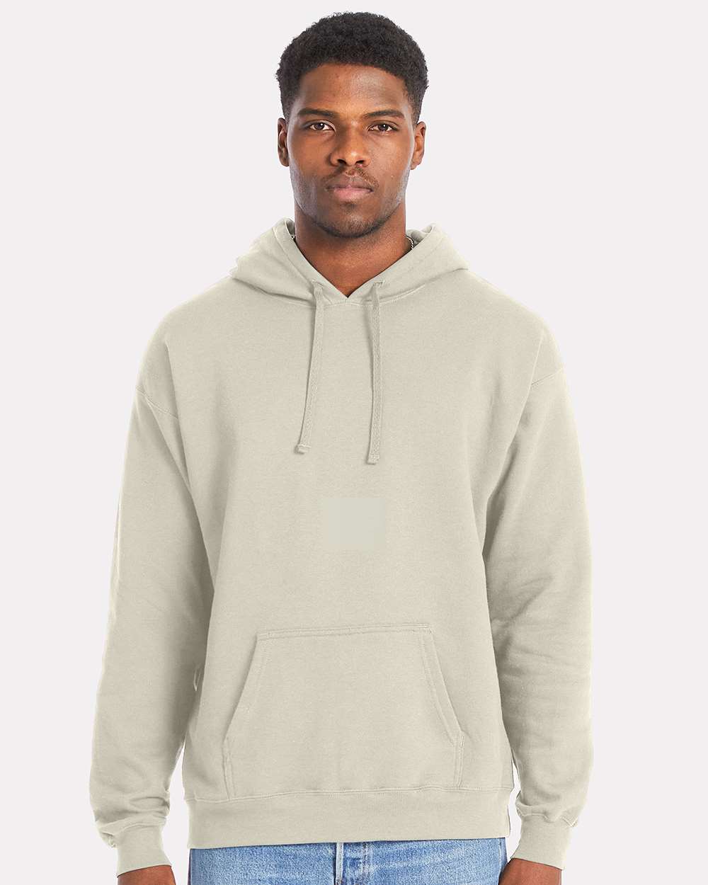 Hanes Fleece - Core - Hood S / Sand Hanes RS170 Unisex Perfect Sweats Hooded Sweatshirt