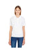 Hanes Polos/Knits Hanes 035P: Ladies' 6.5 oz. X-Temp(r) Pique Short-Sleeve Polo with Fresh IQ