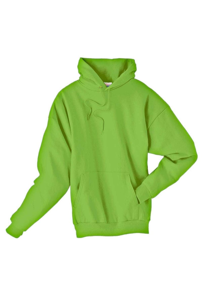 Hanes Sweatshirts/Fleece S / Lime Hanes P170: EcoSmart Pullover Hooded Sweatshirt