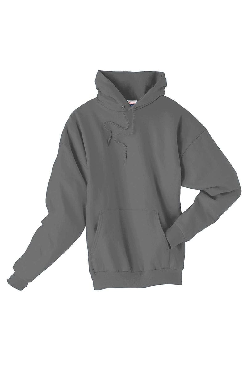 Hanes Sweatshirts/Fleece S / Smoke Gray Hanes P170: Adult 7.8 oz. EcoSmart(r) 50/50 Pullover Hood, Basic Colors