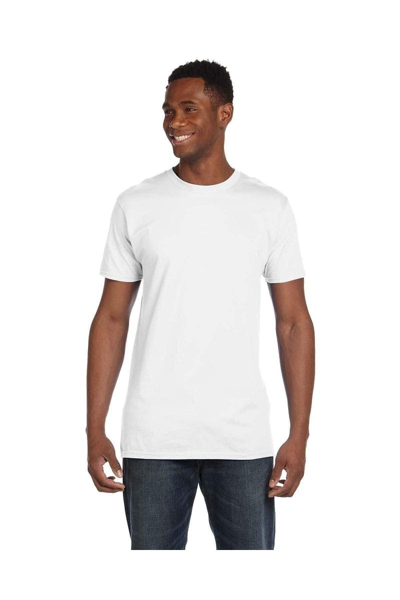 Hanes T-Shirts Hanes 4980: Adult 4.5 oz., 100% Ringspun Cotton nano-T T-Shirt
