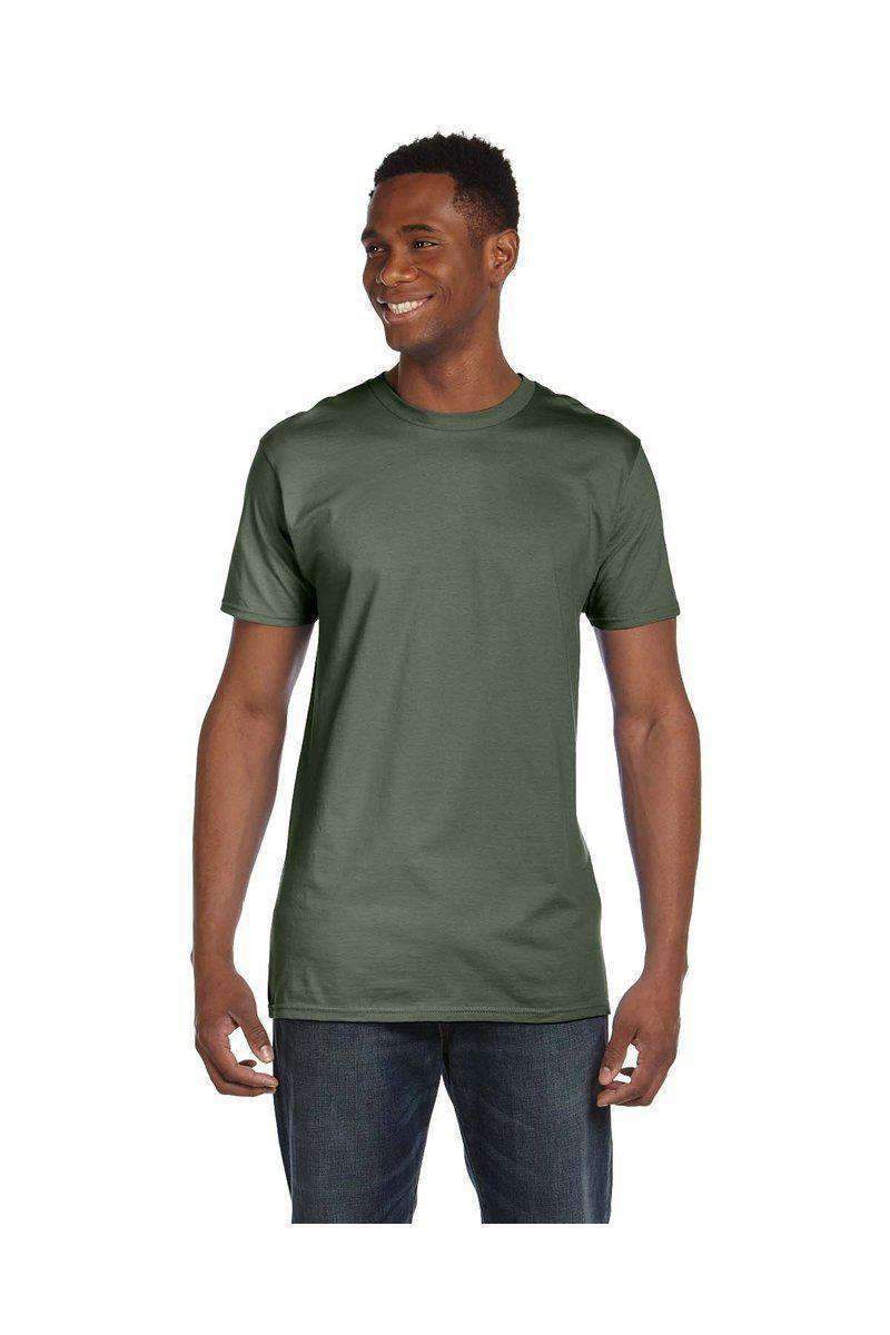 Hanes T-Shirts Hanes 4980: Nano-T Cotton T-Shirt.